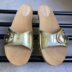 COACH Women Bleeker Slide Sandals - NEW NWOB